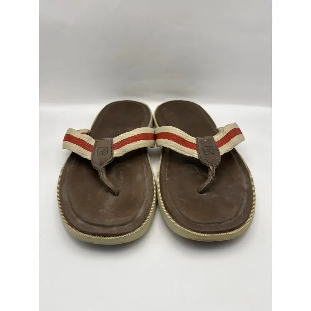 Sperry Top Sider Harrison Flip Flop Sandals Men Size 12